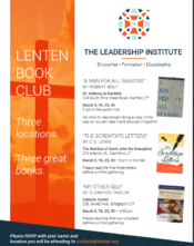 Lenten Book Club