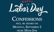 Labor Day Confessions @ St. Catherine of Siena Parish