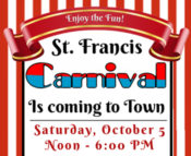 St. Francis of Assisi Carnival @ St. Francis of Assisi Parish Grounds