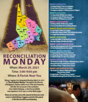 Reconciliation Monday @ A Parish Near You