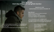Entering Canaan Men’s Day of Prayer & Healing from Abortion