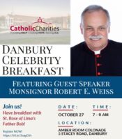 Catholic Charities Danbury Celebrity Breakfast 2022 @ Amber Room Colonade