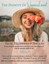The Dignity of Womanhood: Faith, Fellowship & Fertility @ Vilia Maria Guadalupe