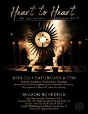'Heart to Heart' Evening of Prayer and Praise @ Holy Spirit Church in Stamford