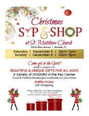 Christmas Sip & Shop @ St. Matthew Parish