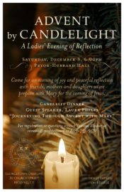 Advent by Candlelight: A Ladies' Evening of Reflection @ Georgetown Oratory