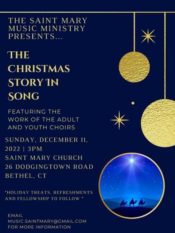 The Christmas Story in Song @ St. Mary Church- Bethel