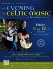 An Evening of Celtic Music @ Georgetown Oratory