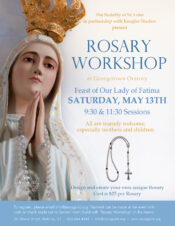 Rosary Making Workshop @ Georgetown Oratory