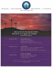 2025 Lenten Speaker Series @ St. Joseph Parish, Shelton