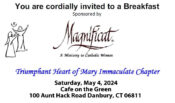 Magnificat Women's Ministry Spring Breakfast @ Cafe on the Green